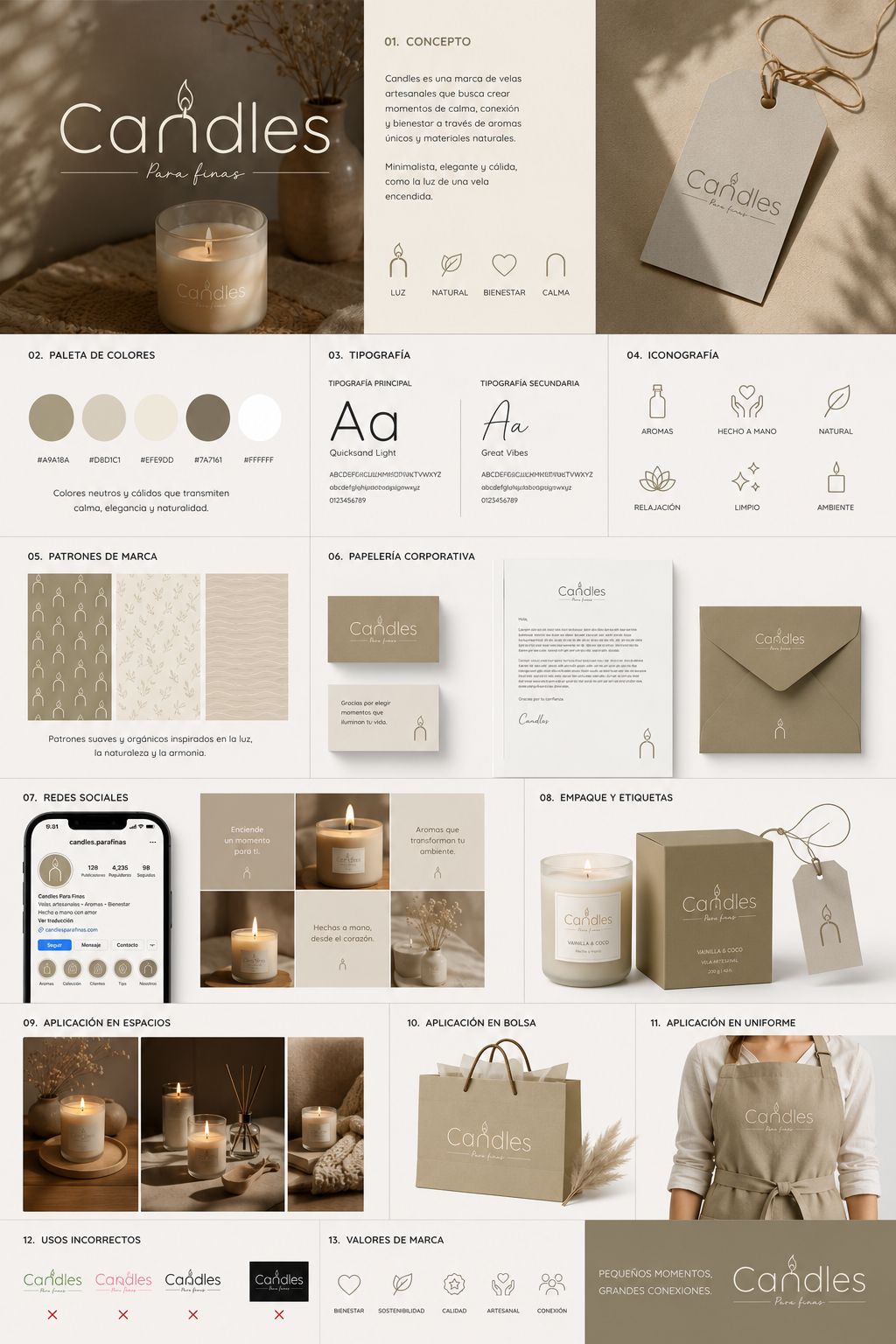 Candles — portada del proyecto